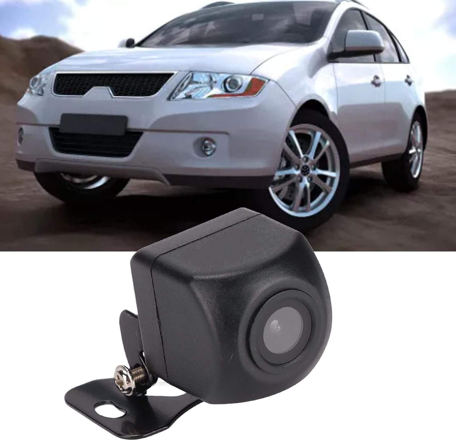 Backup Camera, Car Reverse Camera HD 1080P 170&deg; Wide Angle, IP69 Waterproof Car Reverse Camera with F1.8 Large Aperture Level, Auto Adjust Brightness image number 2