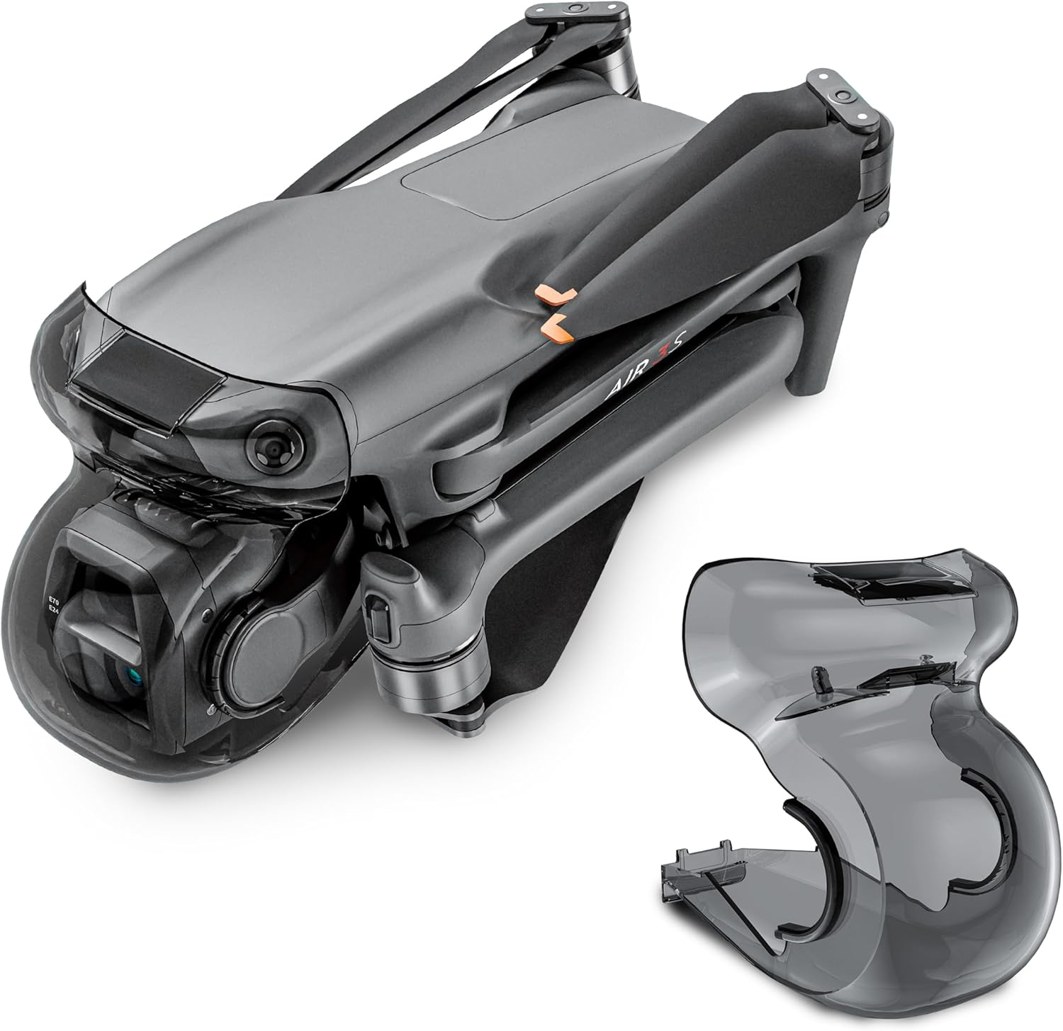 Air 3S Gimbal Protector,Lens Cover Obstacle Sensor Avoidance Cap for DJI Air 3S Drone Accessories