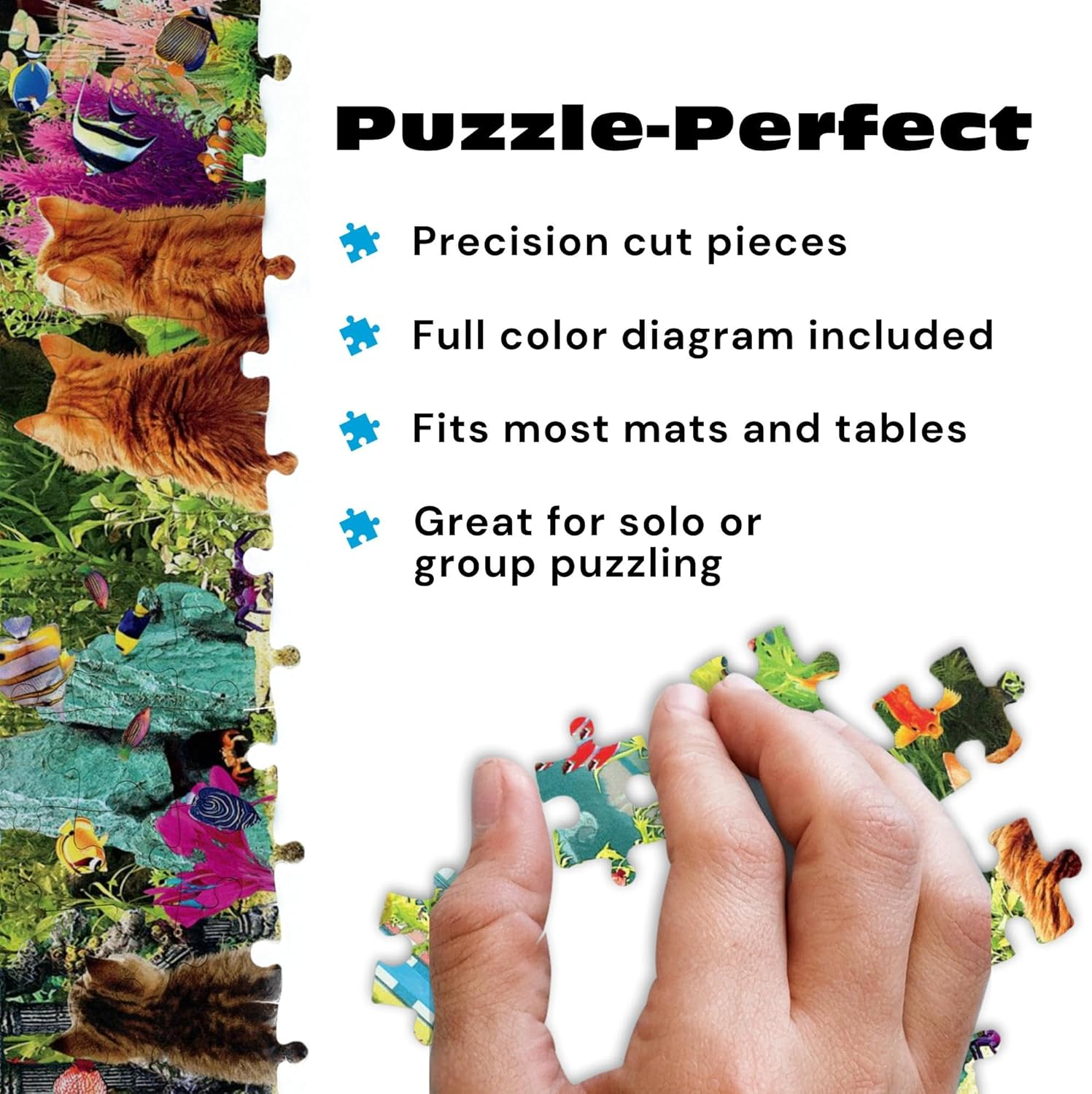 Buffalo Games - Kitten Distraction - 750 Piece Jigsaw Puzzle - Multicolor image number 5