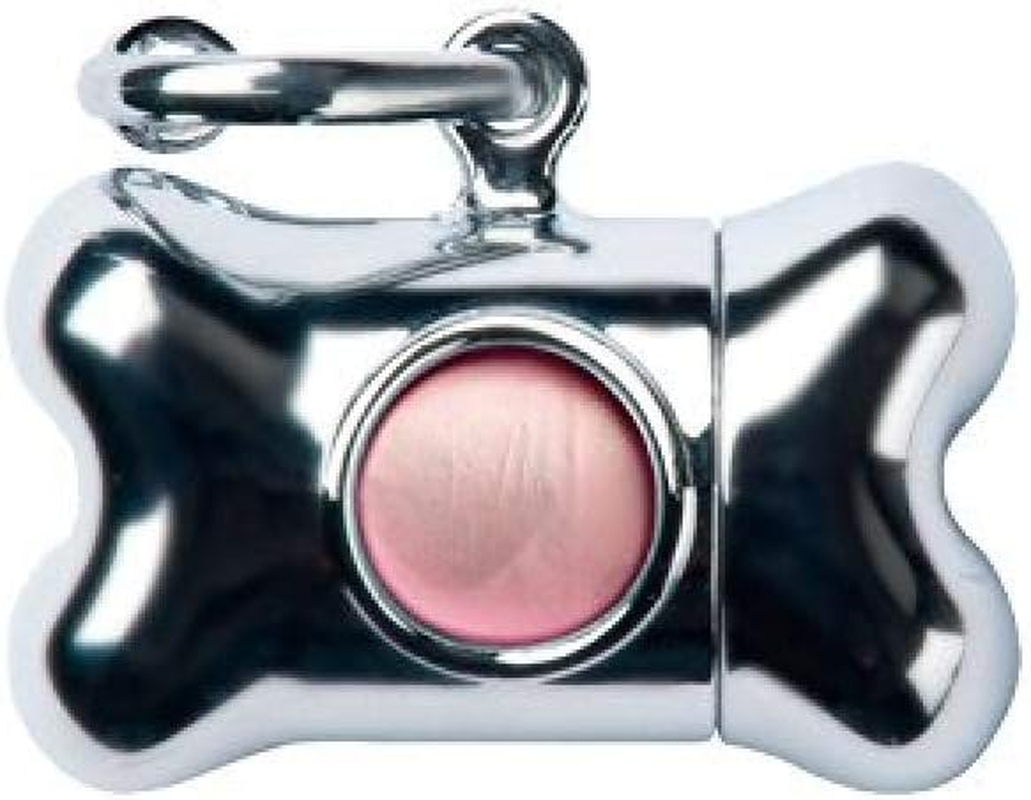 United Pets Bon Ton Nano Chrome Dispenser for Small Dogs - Includes 10 Biodegradable Bags - Gold