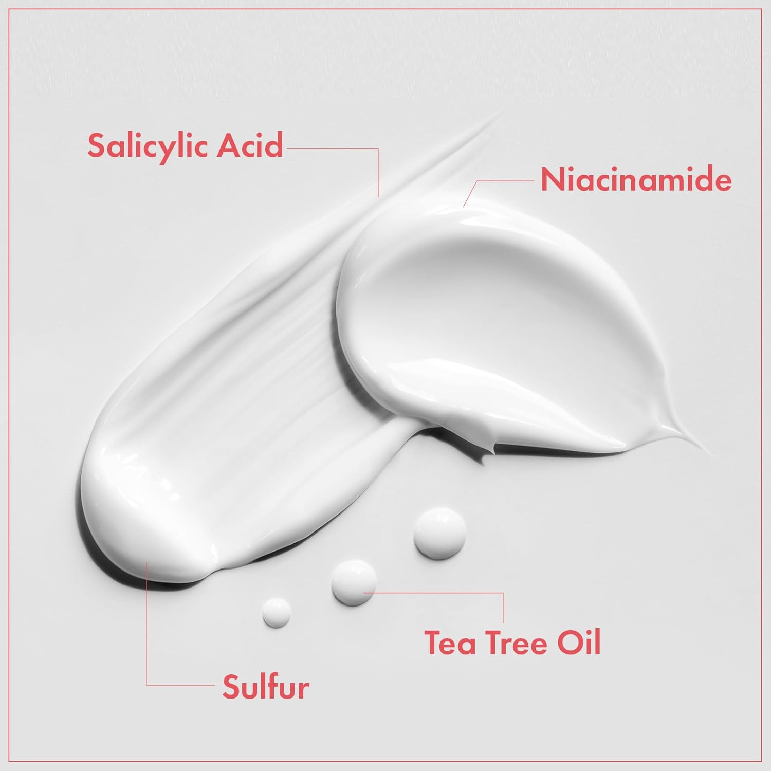 TOSOWOONG Ovalicin Skin Clear Cream, Skin Soothing, Moisturizing with Niacinamide and Sulfur, Korean Skincare, 50G, 1.76 Oz.