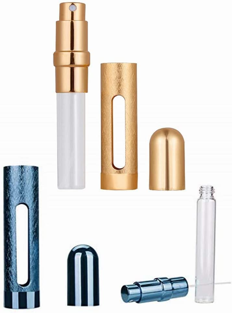 Tvoip 12ML 6 Colors Portable Mini Travel Perfume Bottle Atomizer Refillable Empty Spray Bottle for Women & Men Spray Scent Aftershave image number 5