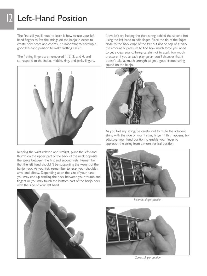 Absolute Beginners - Banjo: the Complete Picture Guide to Playing the Banjo Bk/Online Audio: 1 image number 4