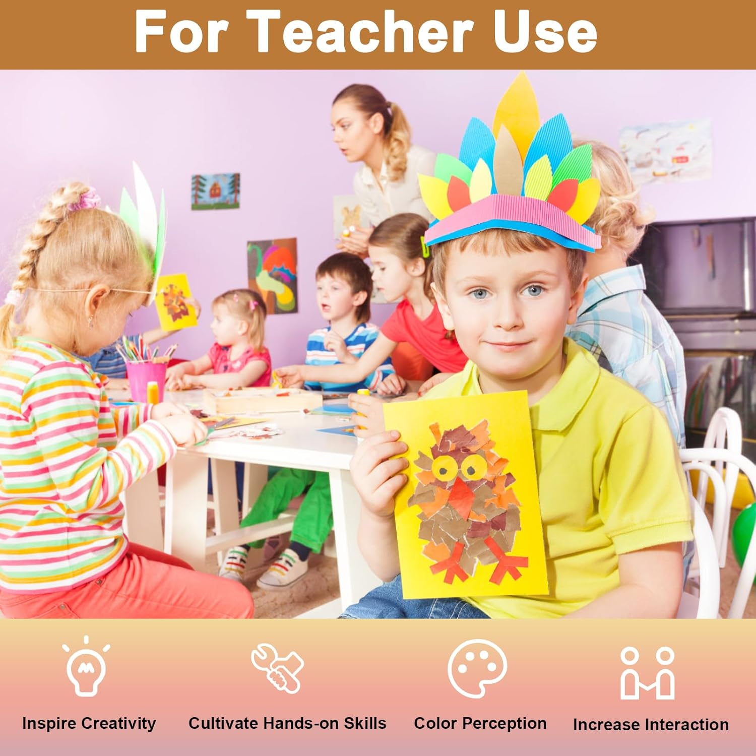 100 Sheets Yellow Cardstock 8.5 X 11 Scrapbooking Paper, 200Gsm/75Lb Heavyweight Printer Paper Card Stock for DIY Card Making, School, Wedding Invitations, Party Decoration, Certificates image number 3