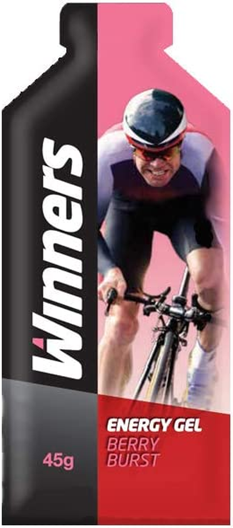 Winners Sports Nutrition Berry Burst Energy Gels, Pack of 24 (6 Boxes X 4 Gels)