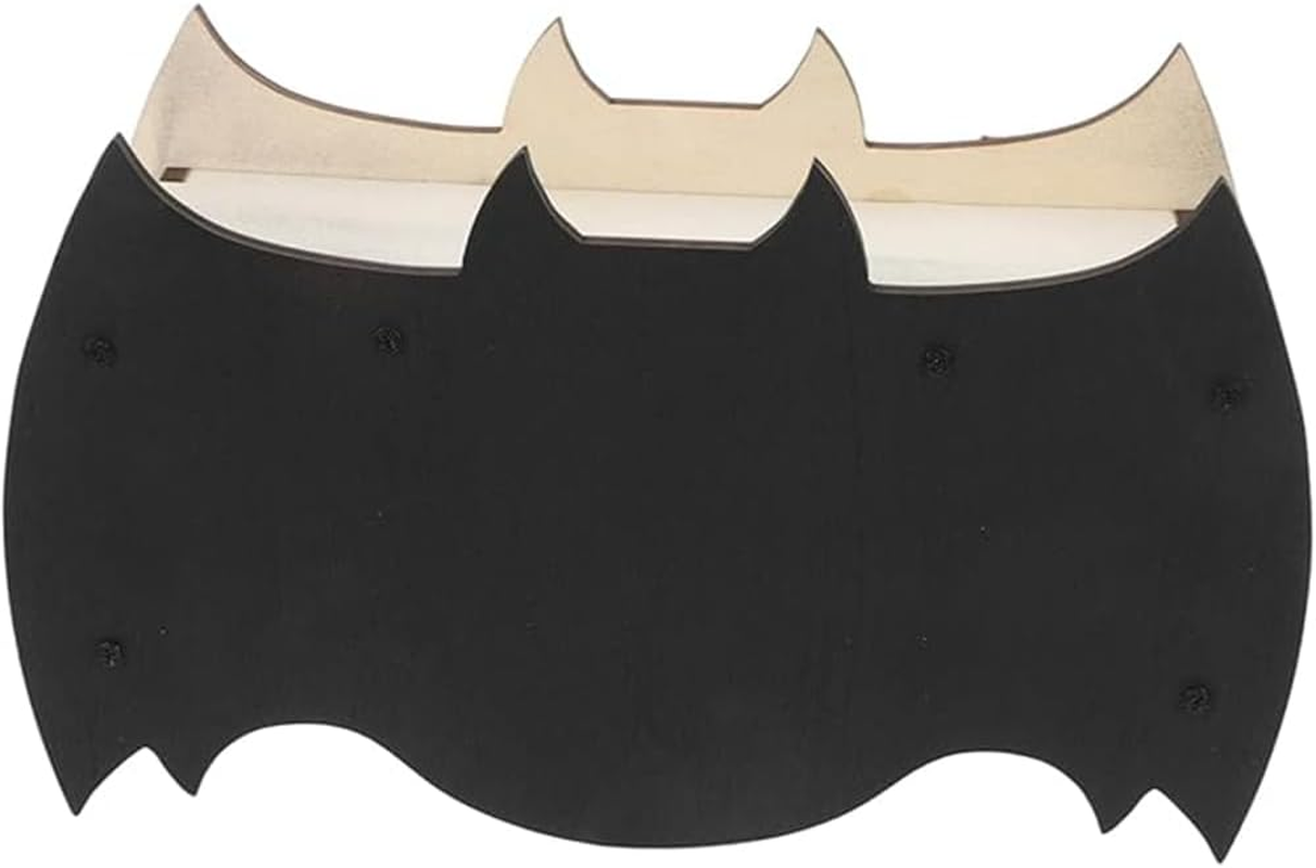 LSHPG 1 PCS Bat House,Handcrafted Wooden Weather Proof Easy Bat House Kit Bat,Bat Shaped Bat Shelter, for Outdoors and Attracting Bats image number 3