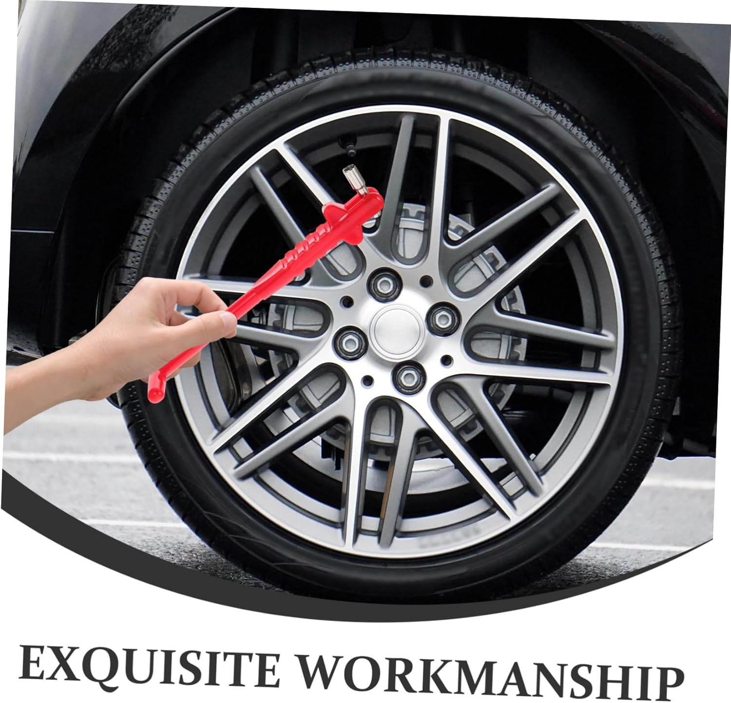 FELTECHELECTR Tire Valve Stem Puller Kit 3Pcs with Valve Core Remover and Installer Tools for Car Motorcycle Bicycle Tire Repair and Maintenance image number 1