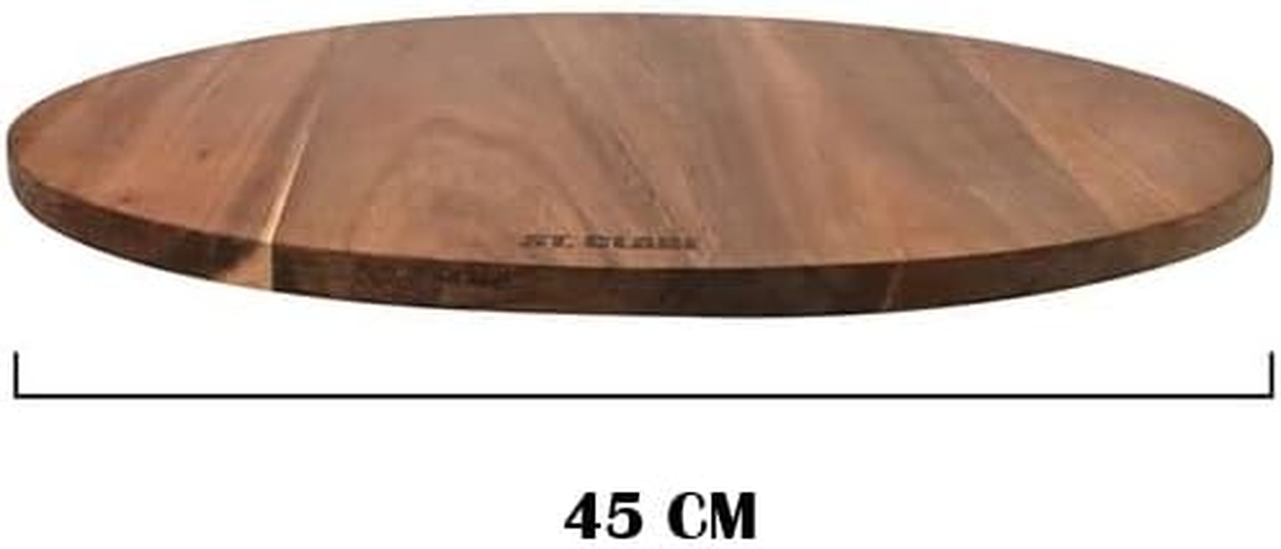 St Clare Acacia Wood Lazy Susan, Brown, 45 Cm