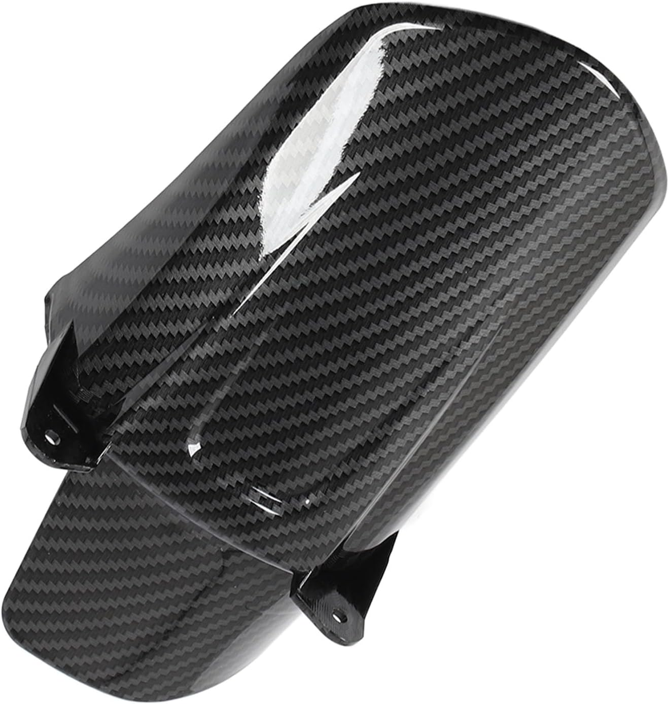 Motorcycle Rear Mudguard, Carbon Fiber Pattern ABS Material with Mounting Hardware, Fits Sur-Ron Light Bee X S, Mudsplash Protection Dynamic Design Fashionable Appearance image number 6