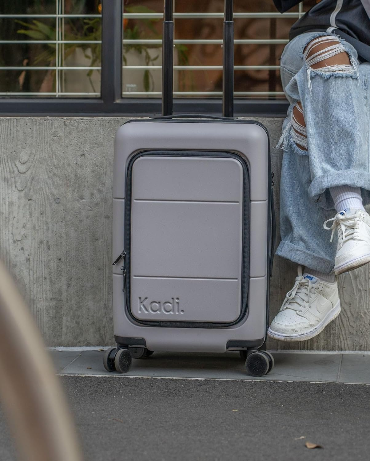 Kadi Luggage Business Carry-On Travel Trolley Suitcase 35.5X55.5Cm Pebble image number 6