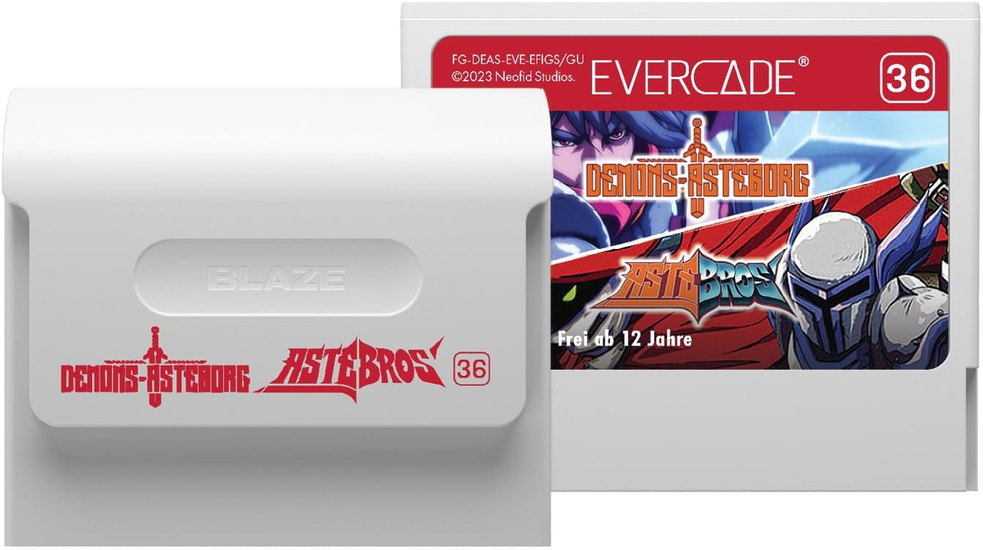Evercade Demons of Asteborg / Astebros image number 2