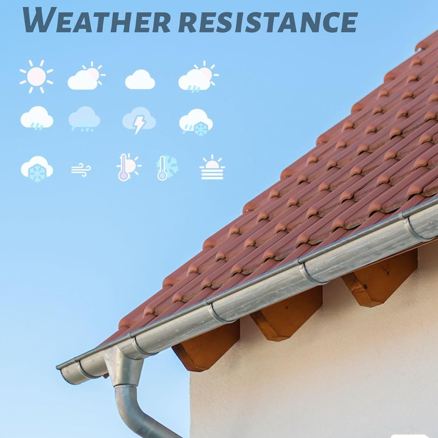 For Rectangular Satellite Replacement Cable, 30Ft Cable Cord Wire for Rectangular V2, Rubber and Red Copper, Construction, Cable Extension, Grey image number 4