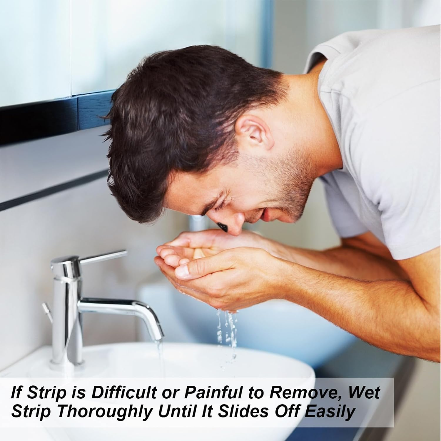 Blackhead Remover Pore Strips, Black Head Remover for Face, Natural Charcoal Nose Strips for Pore Cleaner, Large Size Nose Pore Strip for Men Women for Oil Blackheads & Whiteheads Remover (80 Pcs) image number 1