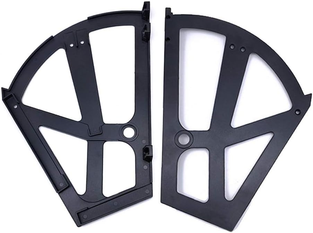 Shoes Drawer Cabinet ABS Plastic Hinges Turing Rack Replacement Fittings for Kitchen Living Room, Shoe Storage Cabinet Flip Frame Hinges Furniture Parts (1 Pair) (White)