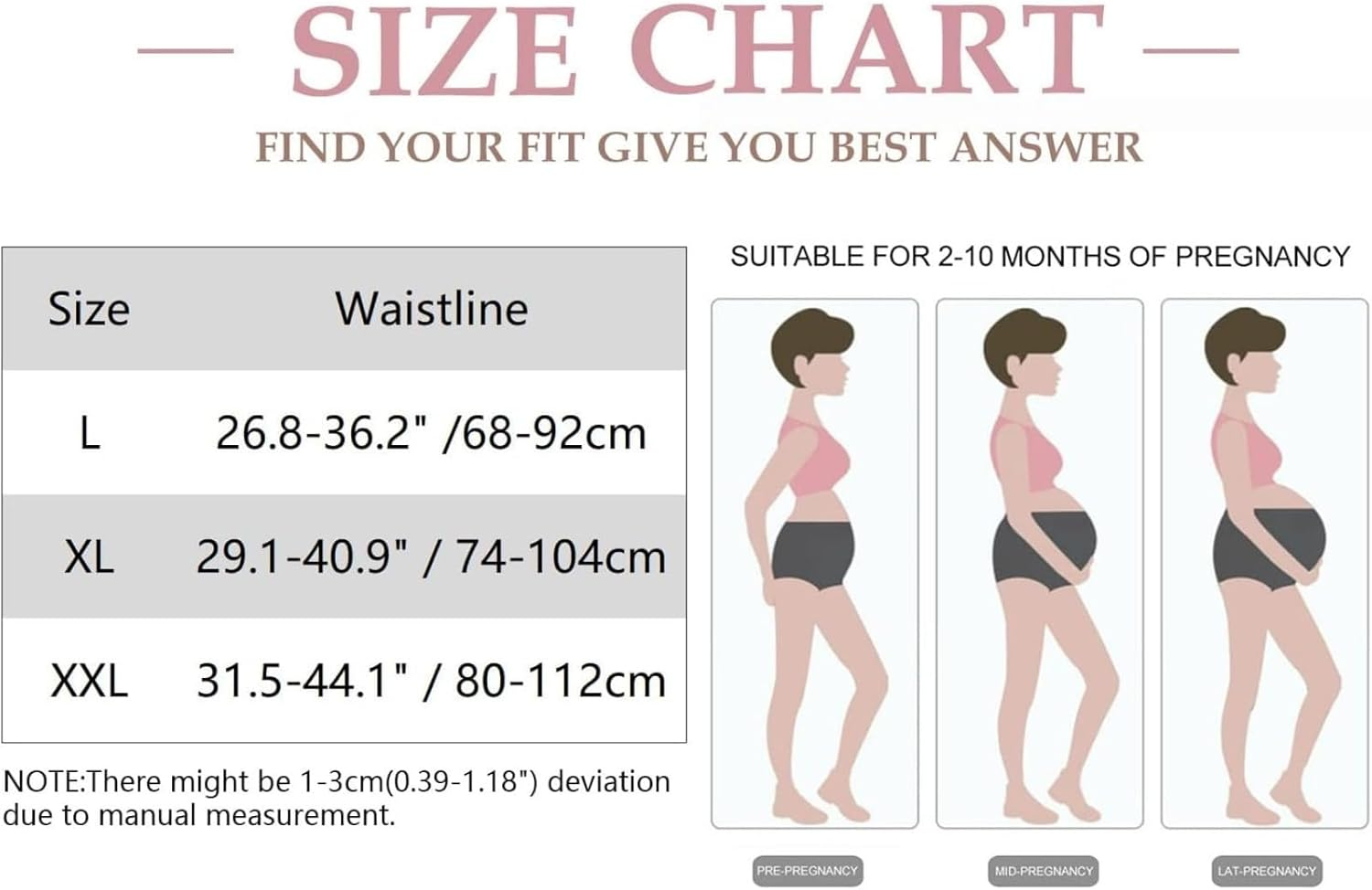 3 Pack Maternity Underwear over Bump High Waist Soft Absorbent Modal Pregnancy Panties for Women image number 4