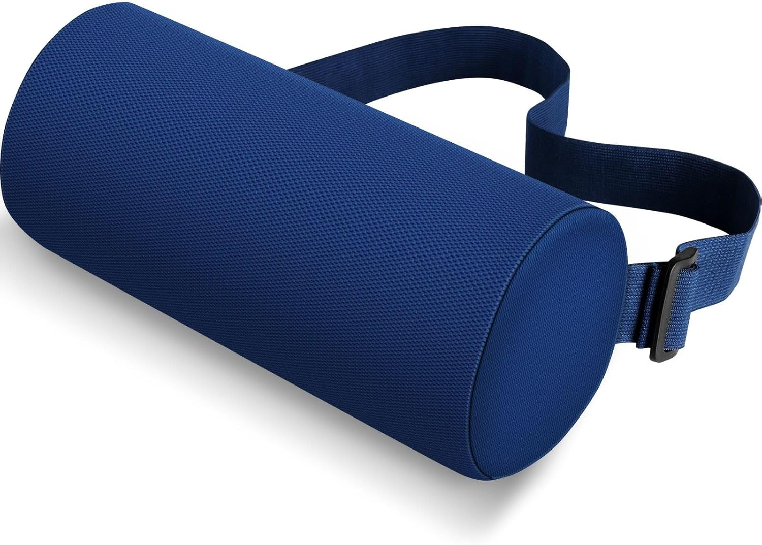 Lumbar Roll Support Pillow for Office Chair, Car, Gaming Chair, Memory Foam Back Cushion with Washable Cover for Relieving Back Pain & Improving Posture,Blue image number 4