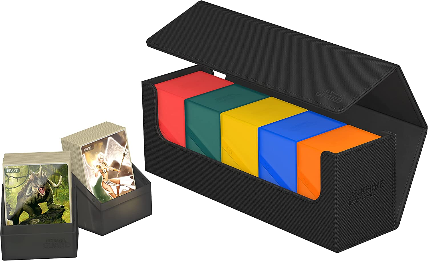 Ultimate Guard Arkhive 400+ Xenoskin Monocolor Black image number 2