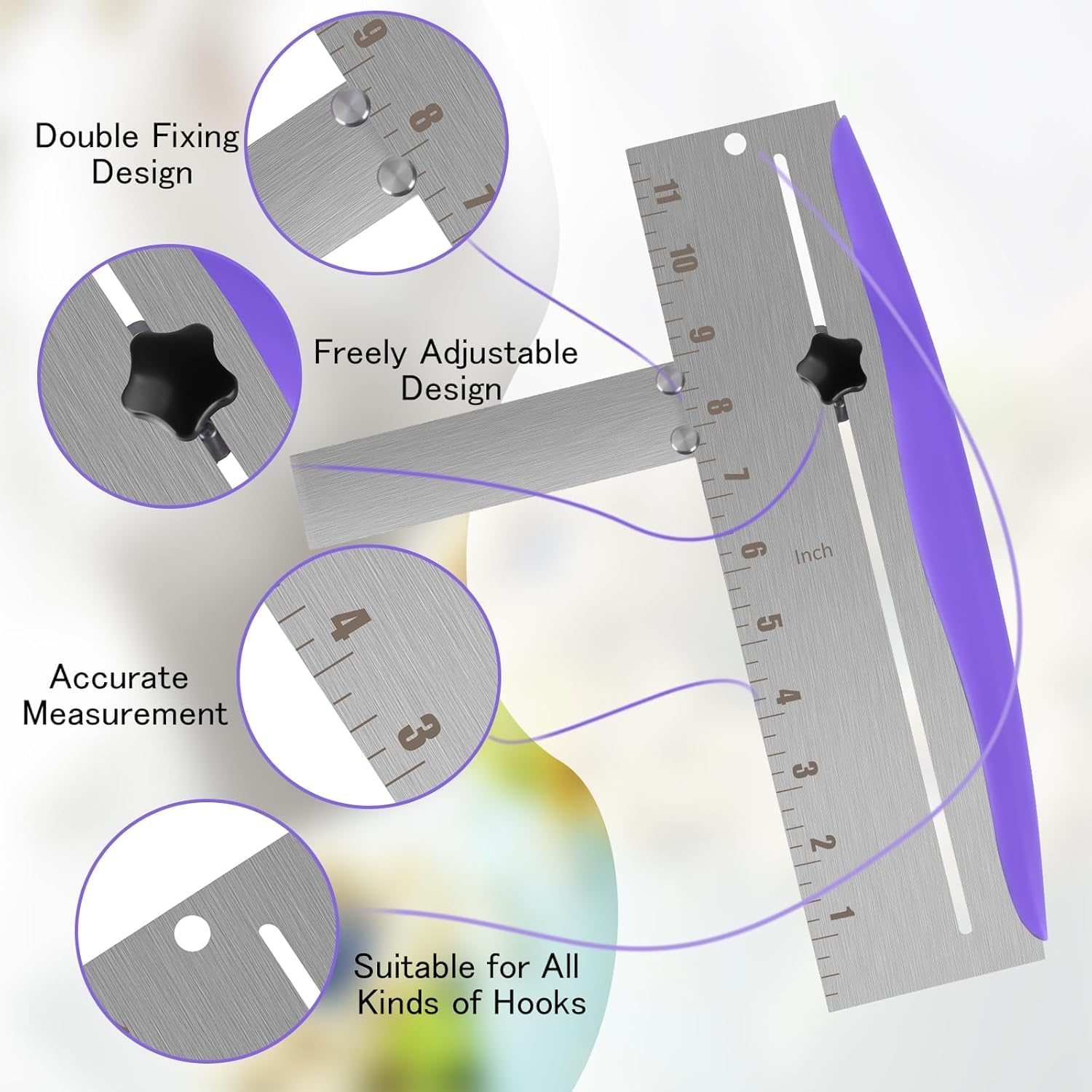 12-Inch Adjustable Stainless Steel Cake Scraper and Smoother for Perfect Buttercream Edges &ndash; Ideal Tool for Mousse, Cream Cakes, and Frosting