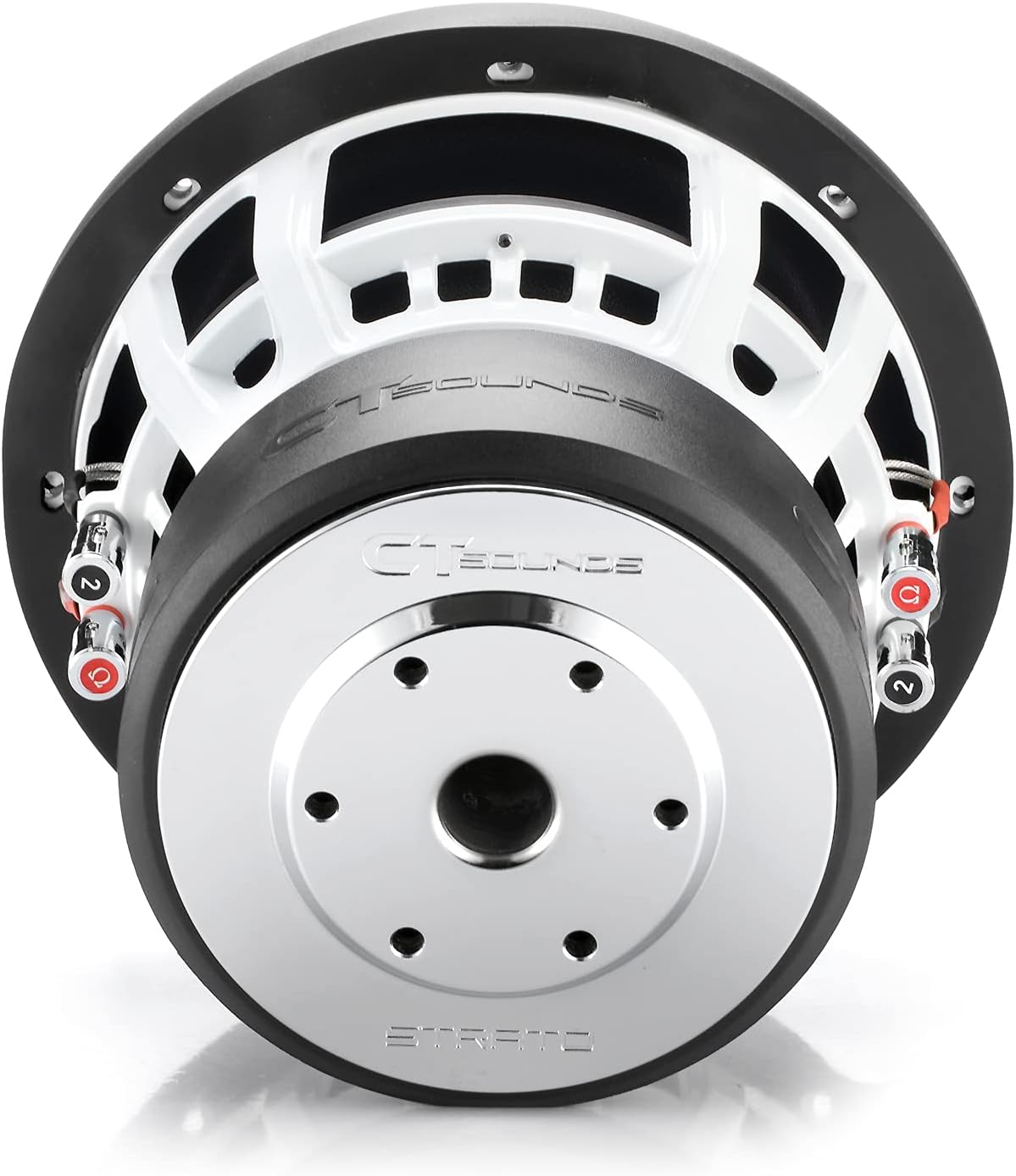 CT SOUNDS 8 Inch Car Subwoofer - Dual 2 Ohm Impedance, 2" Voice Coil, 900W Peak Power, Rubber Surround for Car Stereo Sound System - Strato 8 D2 image number 6