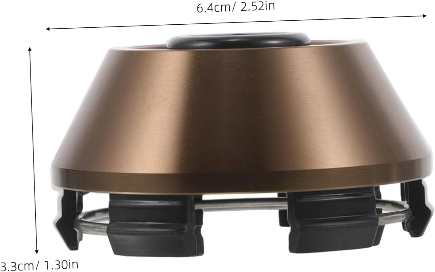 INOOMP Aluminum Alloy Wheel Hubcaps Center Cover for Racing Cars Hub Protector Easy Install Car Wheel Center Cap Accessory image number 3