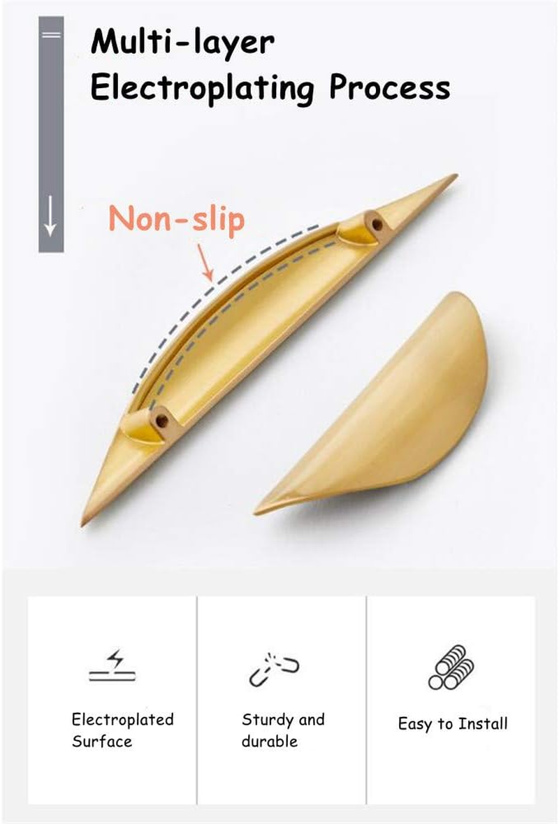 Primst Modern Light Brushed Cabinet Pulls, Furniture Hardware Collection, Cabinet Handles, Drawer Pulls, Door Pulls, Kitchen Cupboard Handle, Pack of 4 (Black,L-4Pcs) image number 6