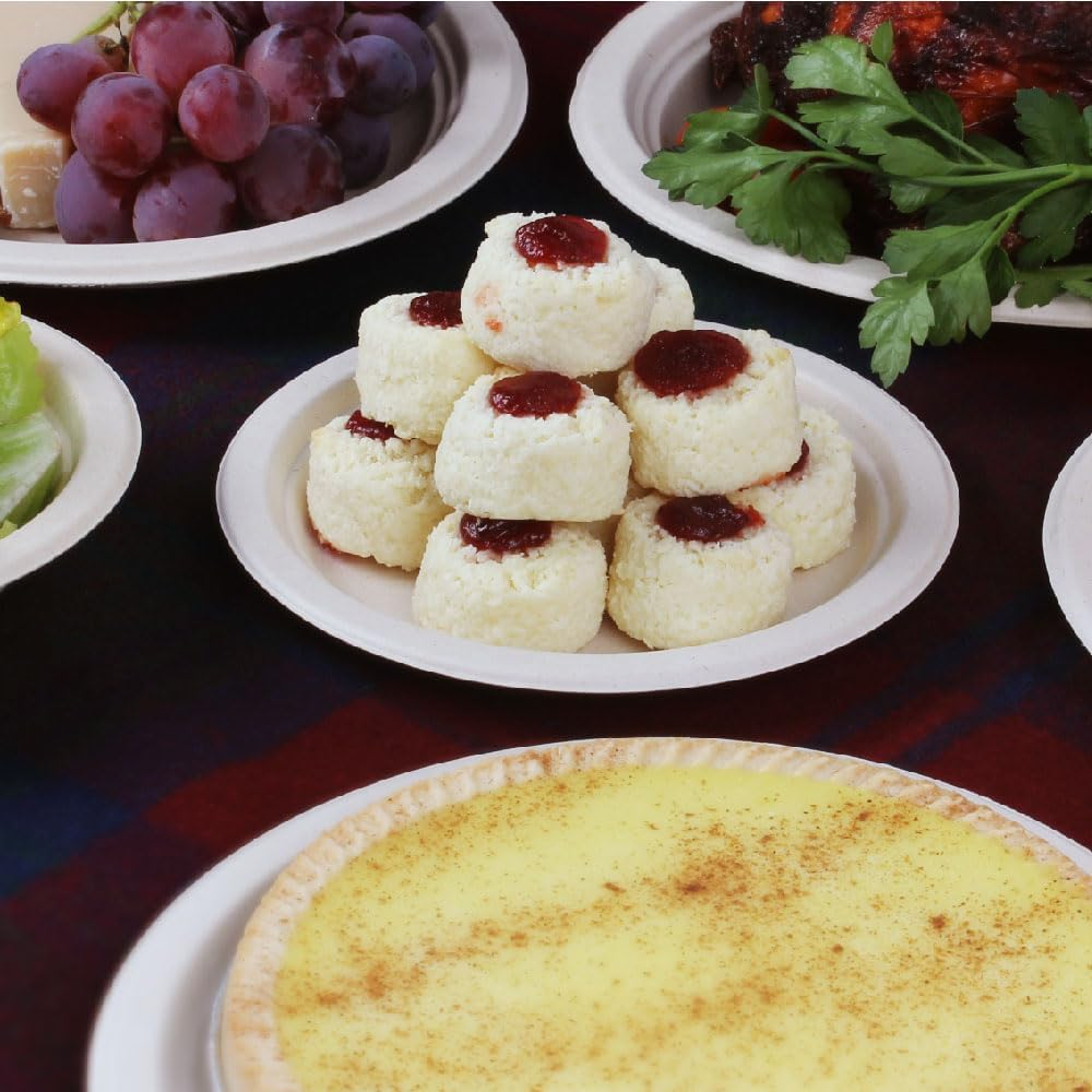 Eco Basics Biodegradable Plate (17Cm), Brown image number 2