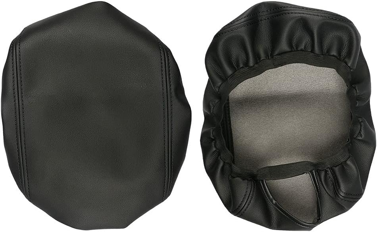 Sportuli Center Console Cover Anti-Scratch Leather Armrest Cover Replace for 2011-2023 2024 Dodge Charger Chrysler 300 300C (Black Stitches) image number 6