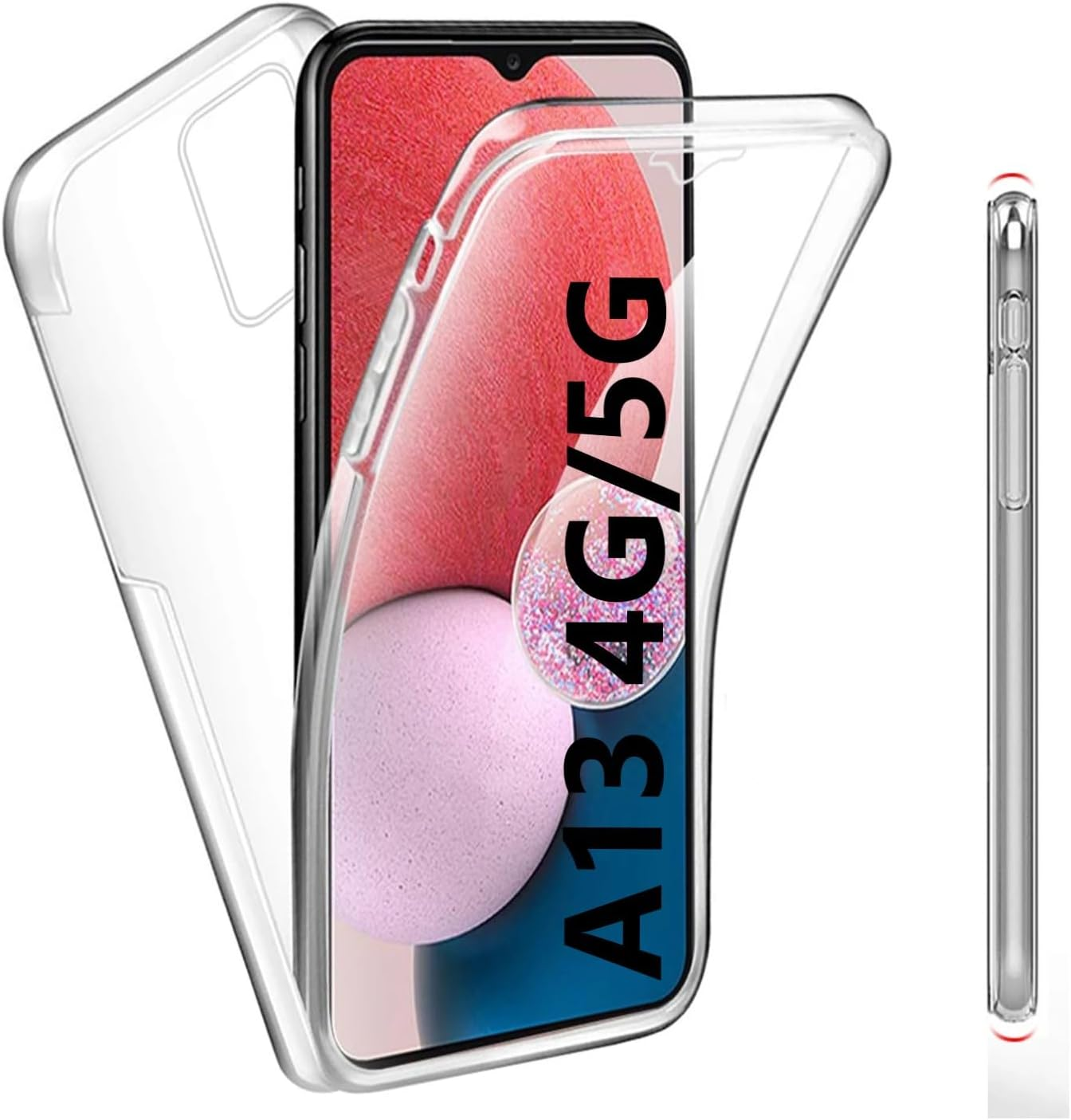 Ancile Case for Samsung Galaxy A13 5G 360 Clear image number 4