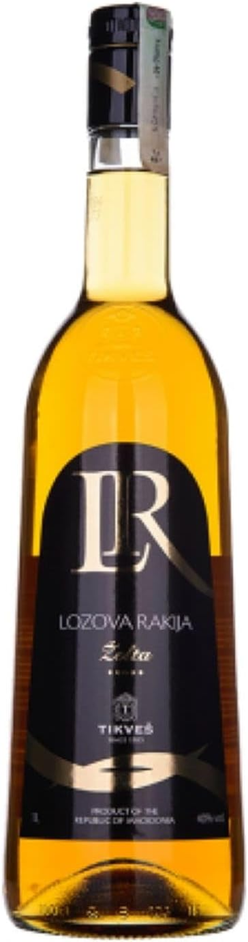 Tikves Lozova Volta Rakija Oak Aged Brandy 1L