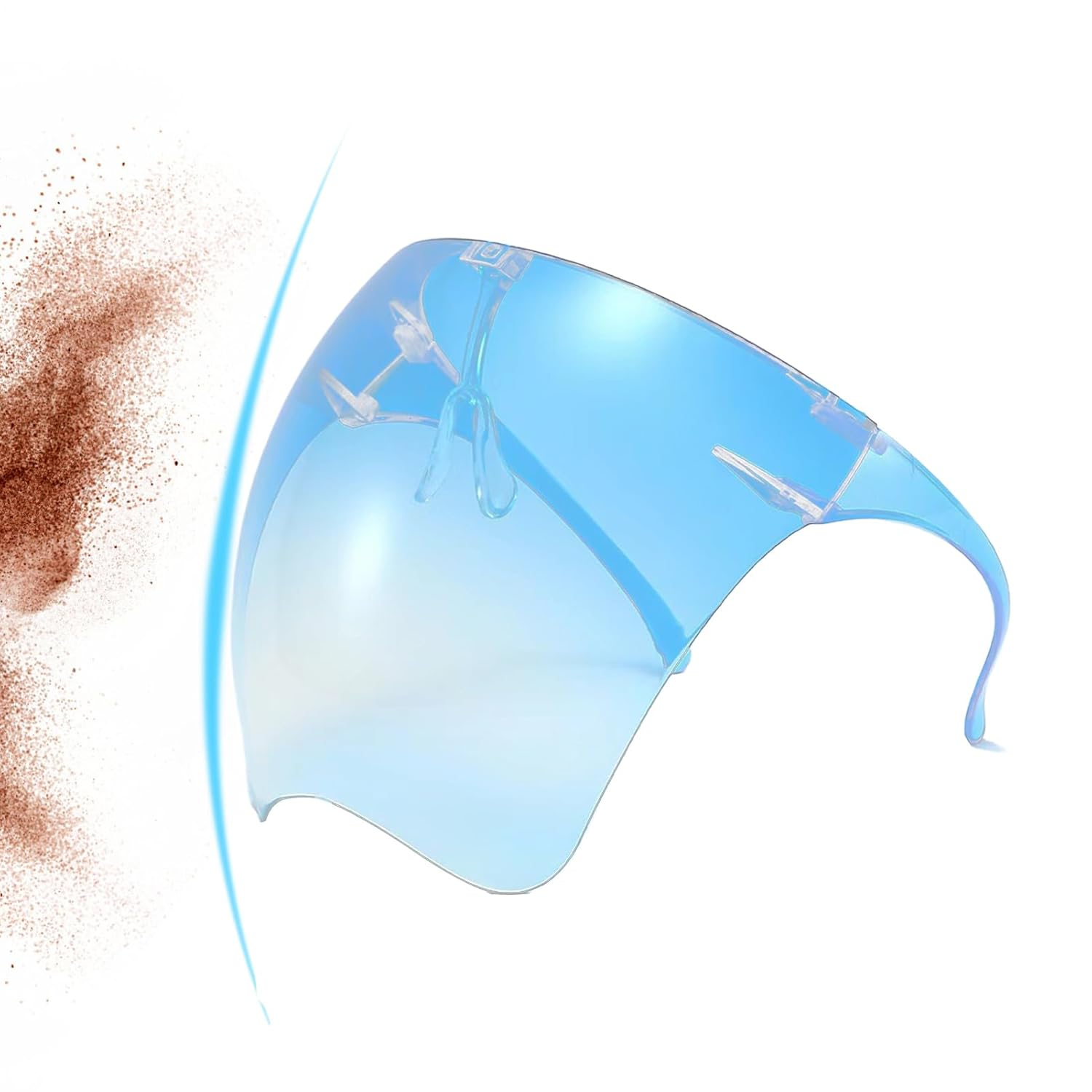 Safety Goggles & Glasses | Face Shield for Grinding and Cutting - High-Definition Protective Facial Cover Anti-Fog Eye Protection for Painting, Construction & Mowing