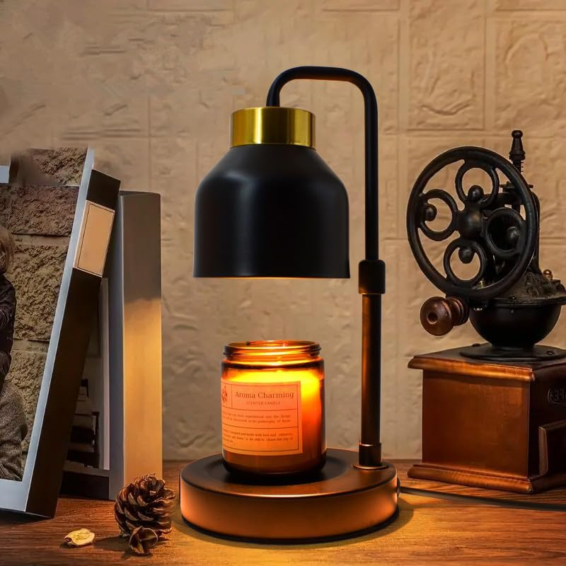 Candle Warmer Lamp,Electric Candle Warmer with Timer Dimmer Adjustable Height, Mom Christmas Birthday Gifts for Women, House Warming Gifts New Home Bedroom Decor image number 4