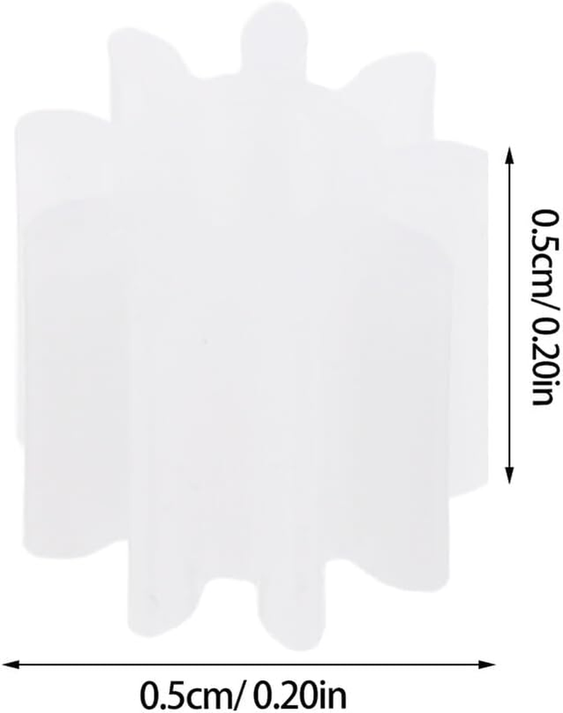 Ipetboom 25Pcs Mechanical Gears Set 5Mm Plastic Building Spare Parts for DIY Model Robots and Science Learning Activities image number 5