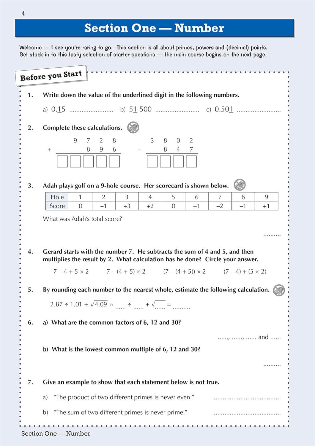 KS3 Maths Year 8 Targeted Workbook (With Answers) image number 2