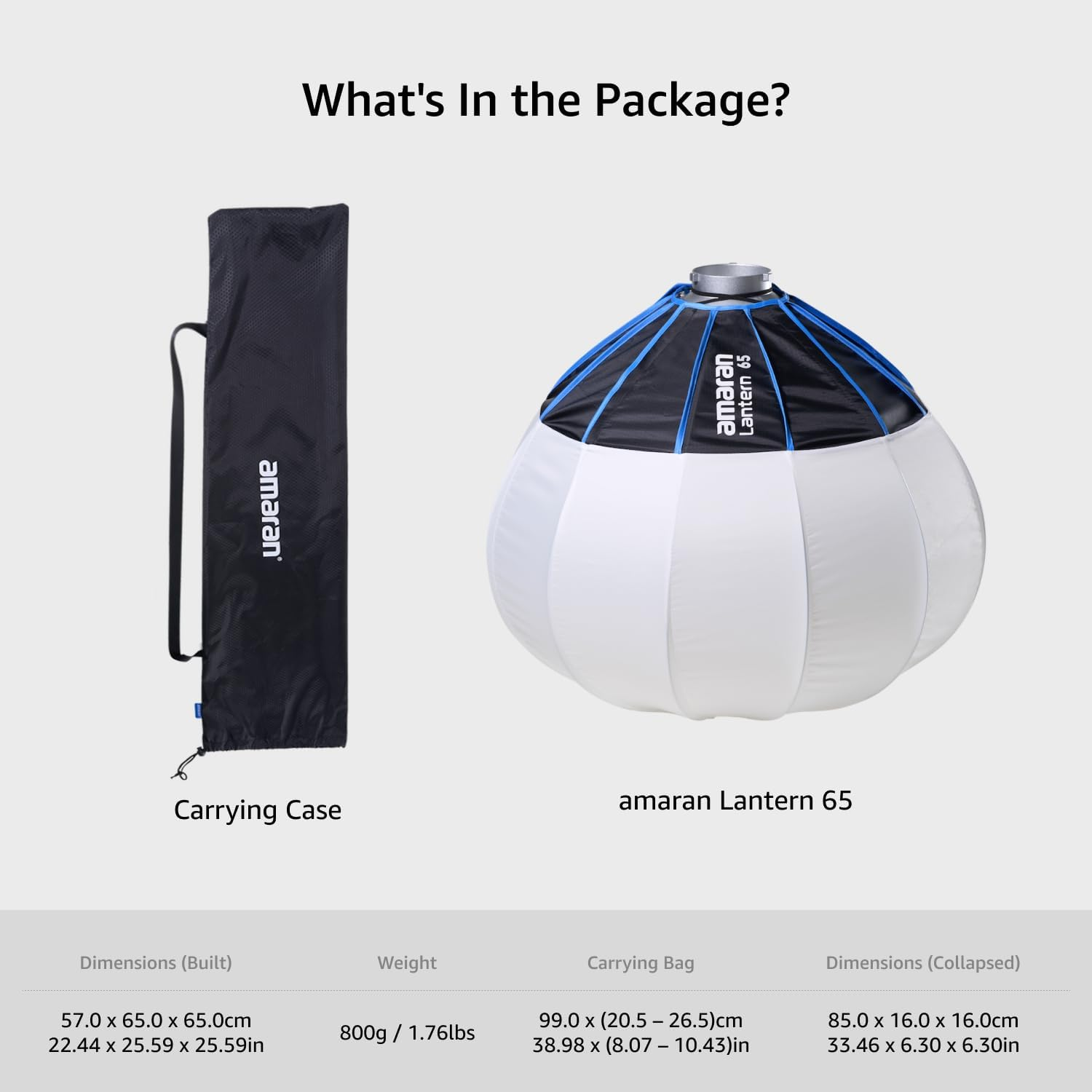 Amaran Lantern Softbox (Amaran Lantern 65) image number 3