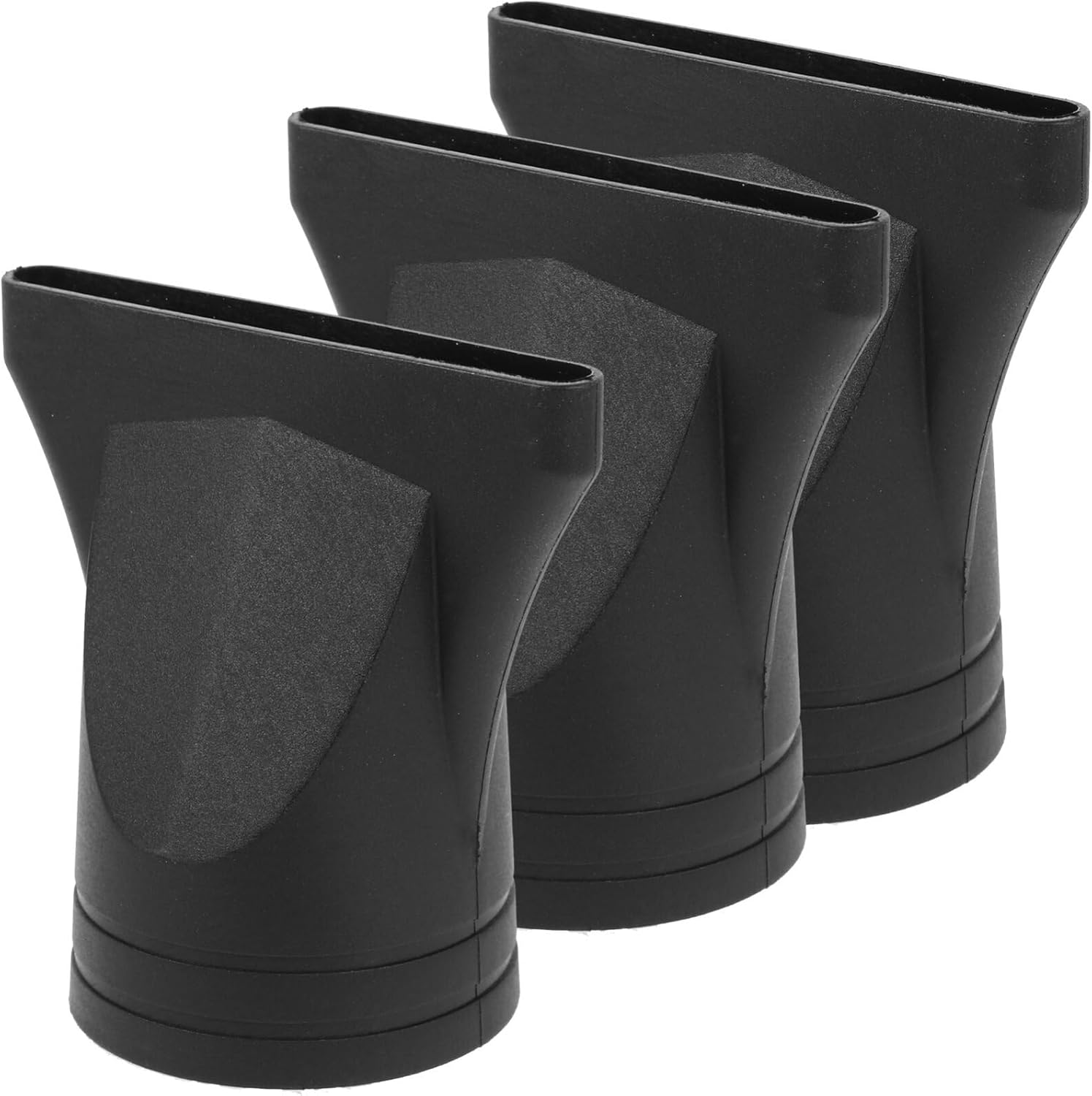 Set of 3 Hair Dryer Diffuser Concentrator Nozzle Replacement Hair Dryer Hair Dryer Concentrator Hair Dryer Nozzle Hair Dryer Comb Hair Dryer Styling Tool Travel Val image number 1