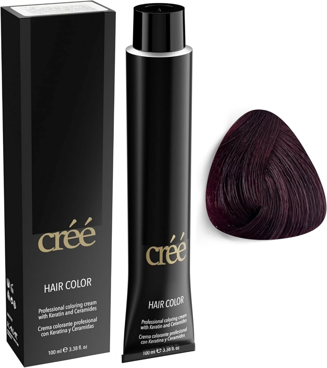 Cr&eacute;&eacute; Professional Permanent Hair Color 100Ml 3.4 Fl.Oz. (Irisee Dark Red Blond 6.62)