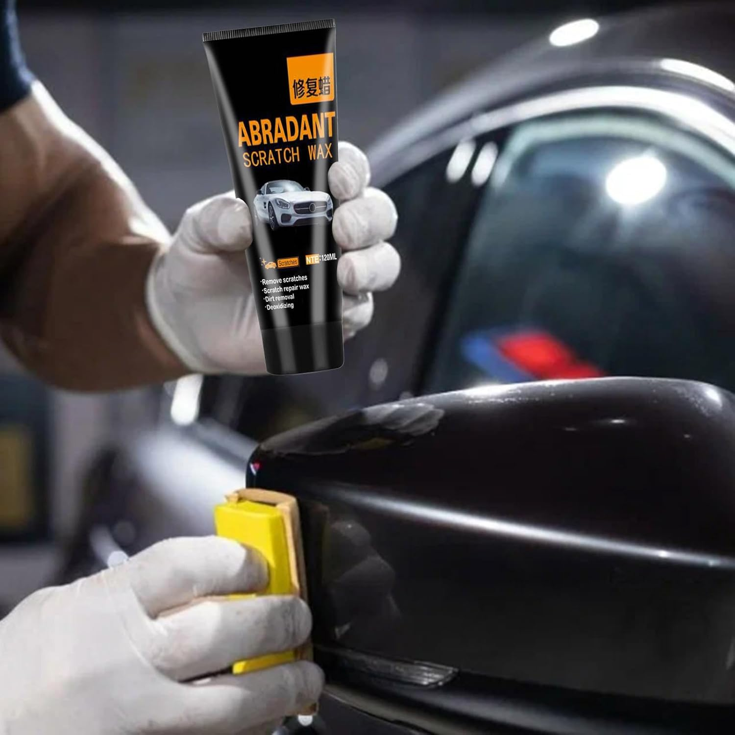 Car Scratch Repair,120Ml Car Paint Restorer | Instant Removal, Automobile Accessories, Detailing Supplies for Vehicle Rv Trucks image number 4