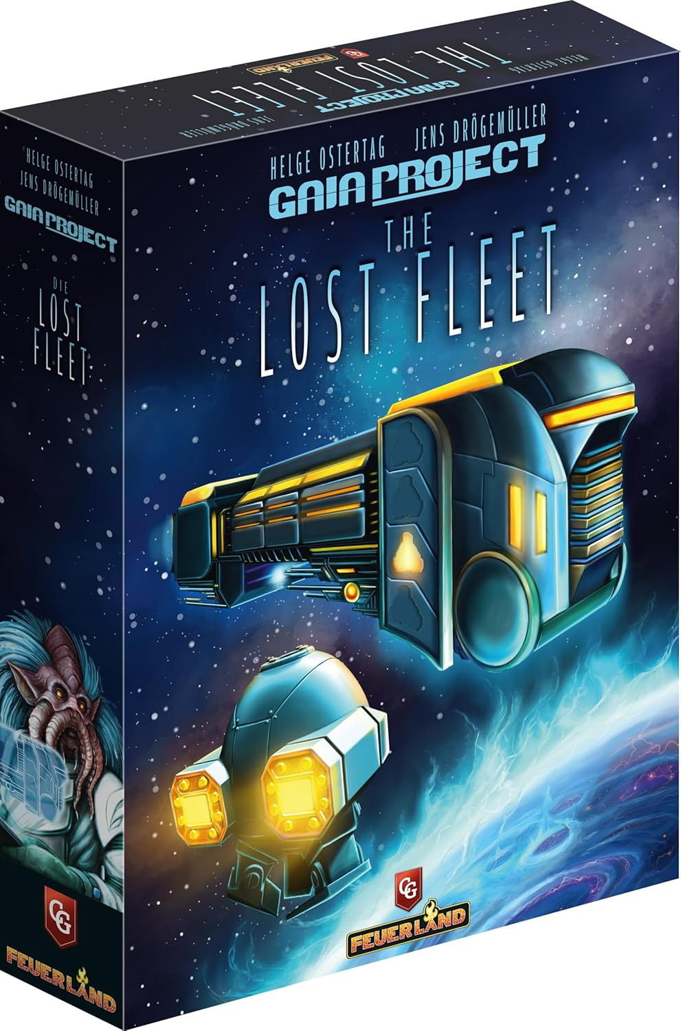 Capstone Games | Gaia Project - the Lost Fleet Expansion | 1-4 Players, Ages 14+ image number 6
