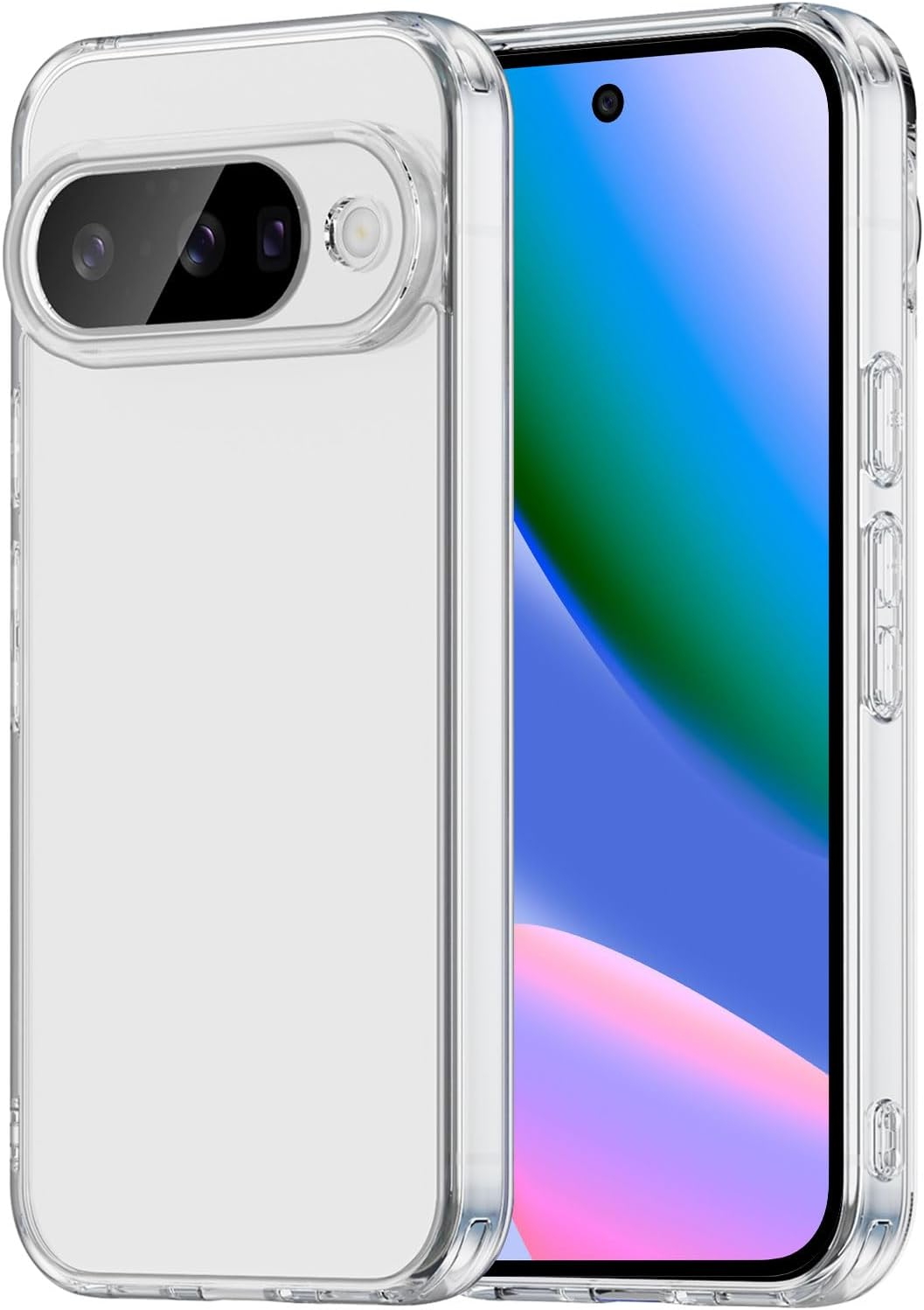 Hidwee Crystal Clear Case Compatible with Sony Xperia 10 VII Case, Non-Yellowing Clear Ultra Thin Soft Silicone TPU Mobile Phone Case Shockproof Scratch-Resistant Anti-Fall Protective Case