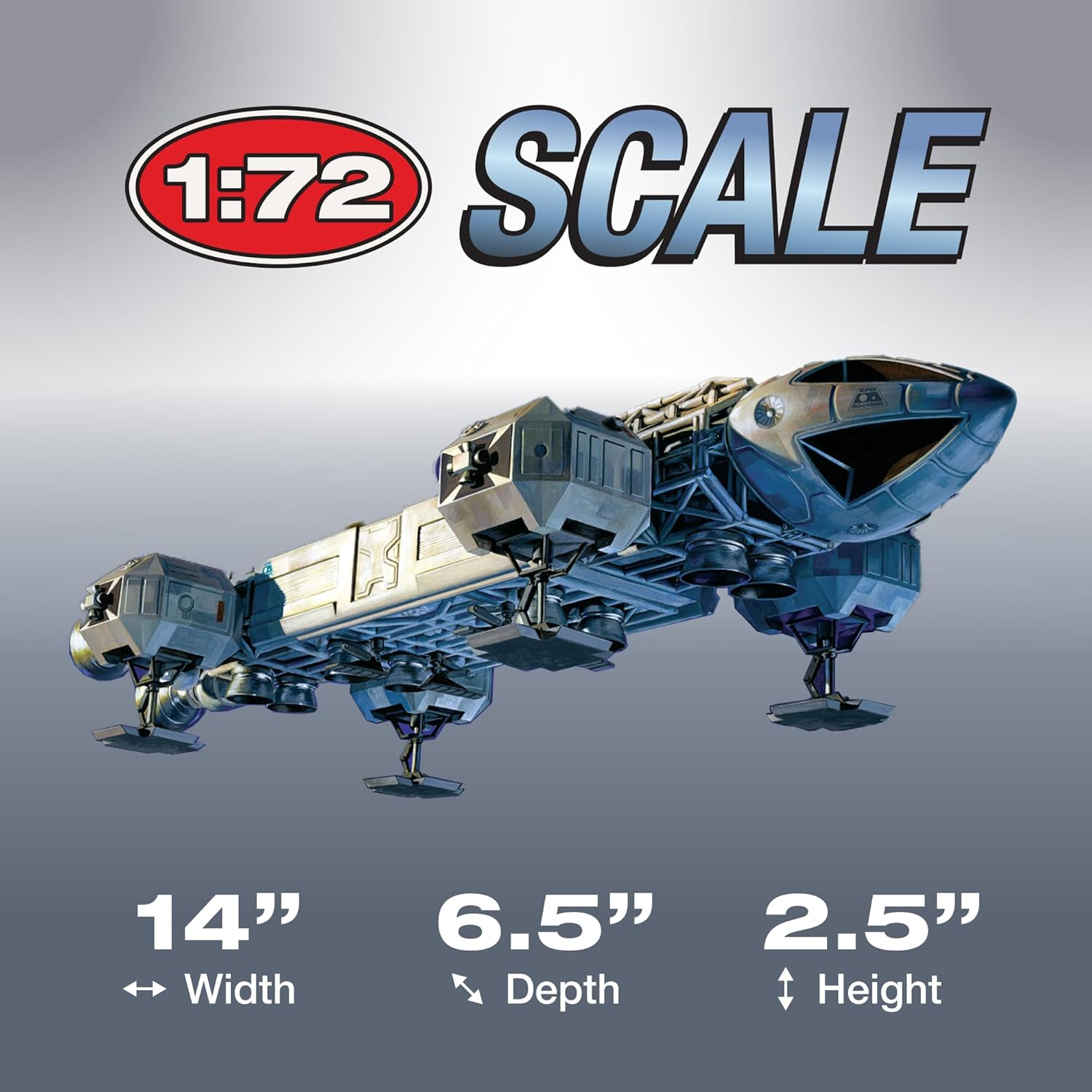 MPC 1/72 Scale Space 1999 Eagle Transporter Model Kit image number 2