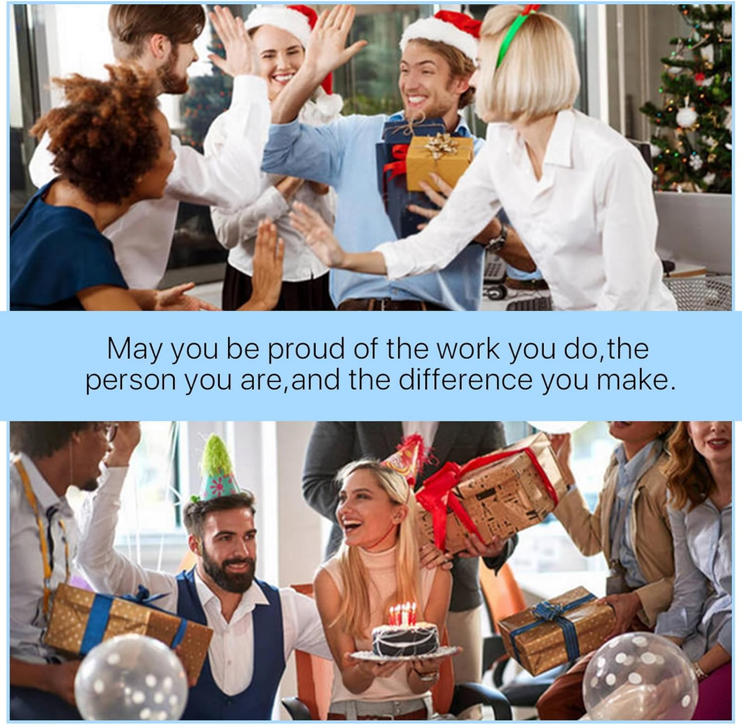 20 Pcs Thank You Gift Appreciation Keychain Make a Difference Keychain Employee Appreciation Gifts Teacher Nurse Worker Appreciation Week Gifts image number 1