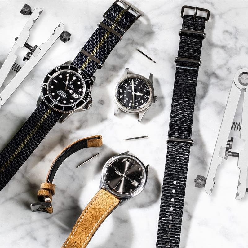 W&S Spring Bar Plier Tool - to Remove and Replace Watch Spring Bar Pins, Watch Straps and Watch Bands image number 1