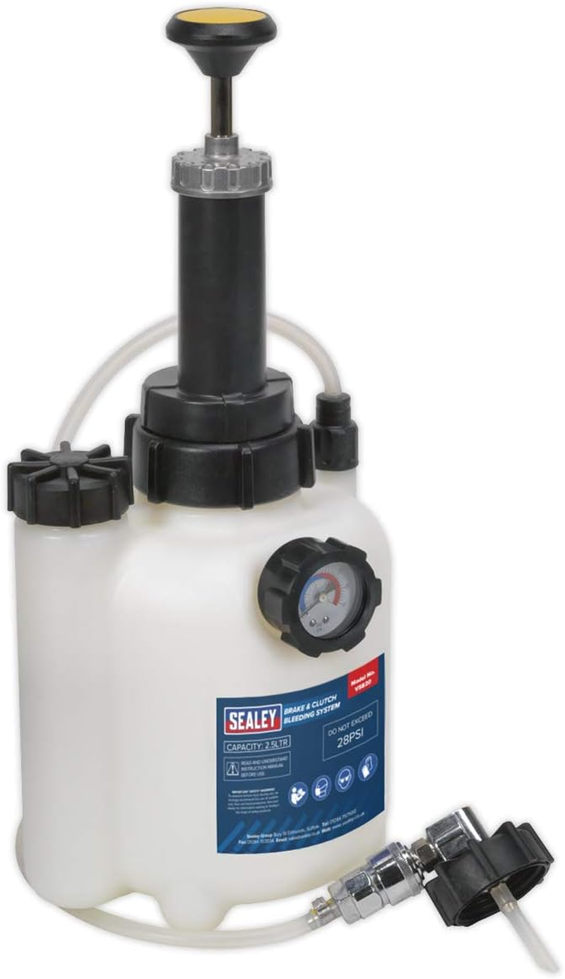 Sealey Vs820 Brake and Clutch Bleeding System image number 2