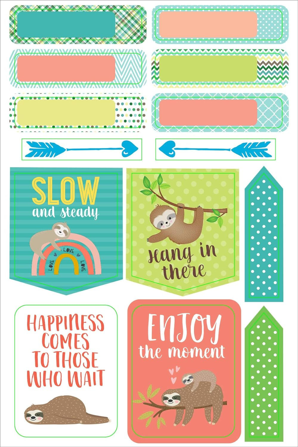 Essentials Sloth Planner Stickers (Over 160 Stickers!) image number 5