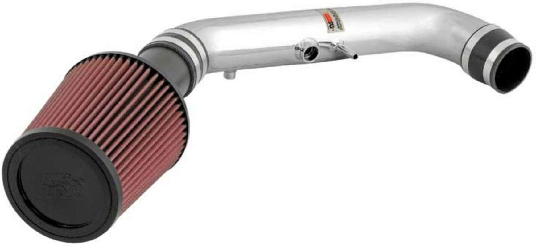 K&N 69-6000TR Typhoon Air Intake Kit, Short Ram, Red
