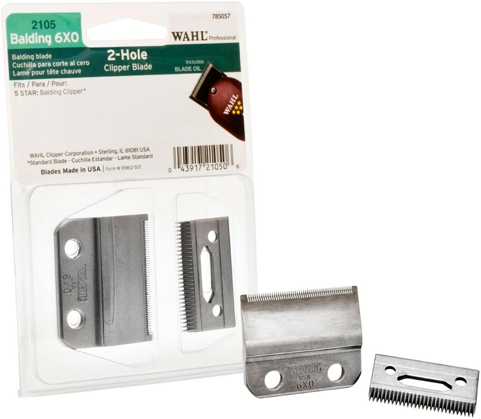 Wahl Professional Balding Clipper Replacement Blade Set 02105-400 image number 1