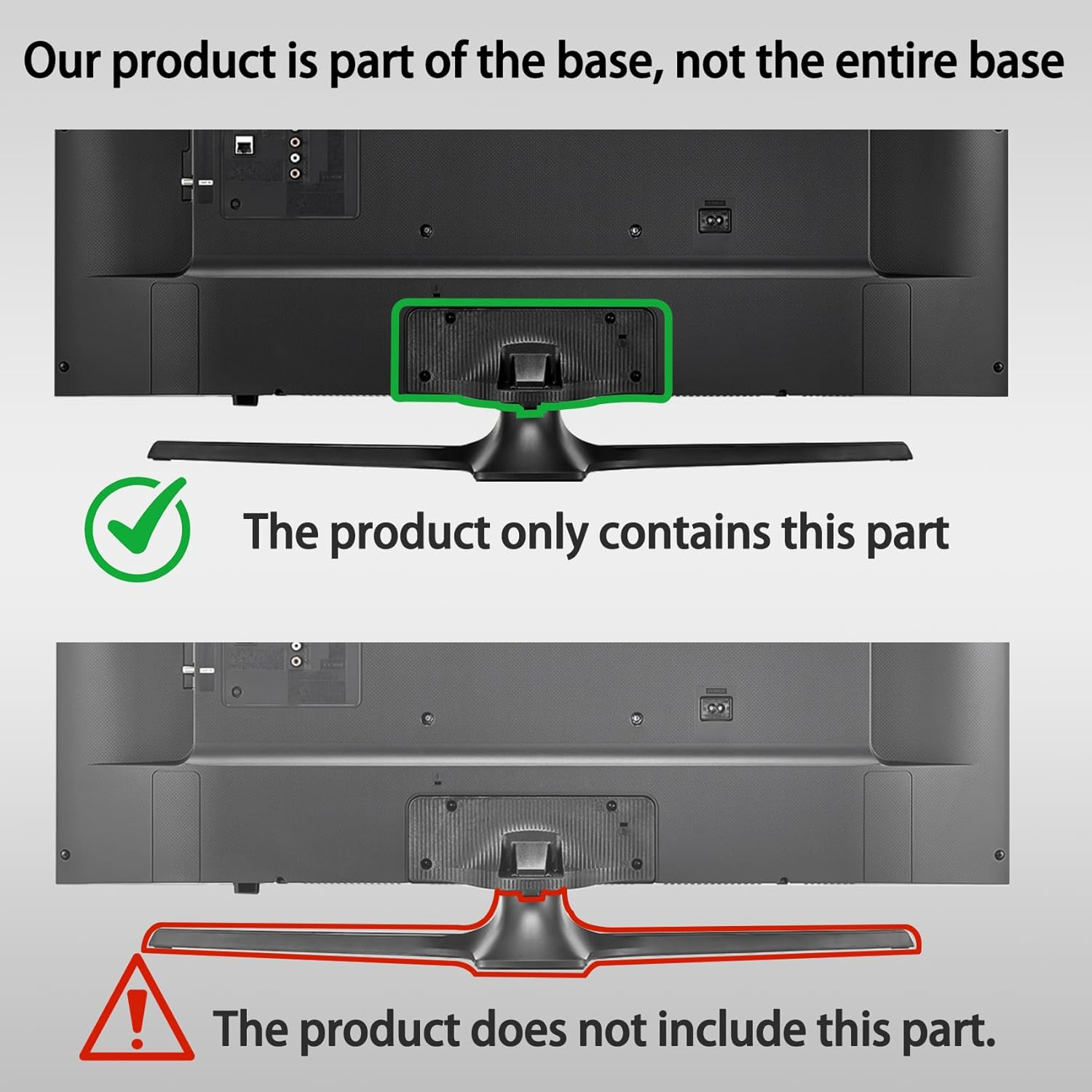 BN96-35223A P-Stand Guide Assy Compatible with Samsung Tv（Just Part of the Stand P-Guide, Not the Whole Base） image number 2