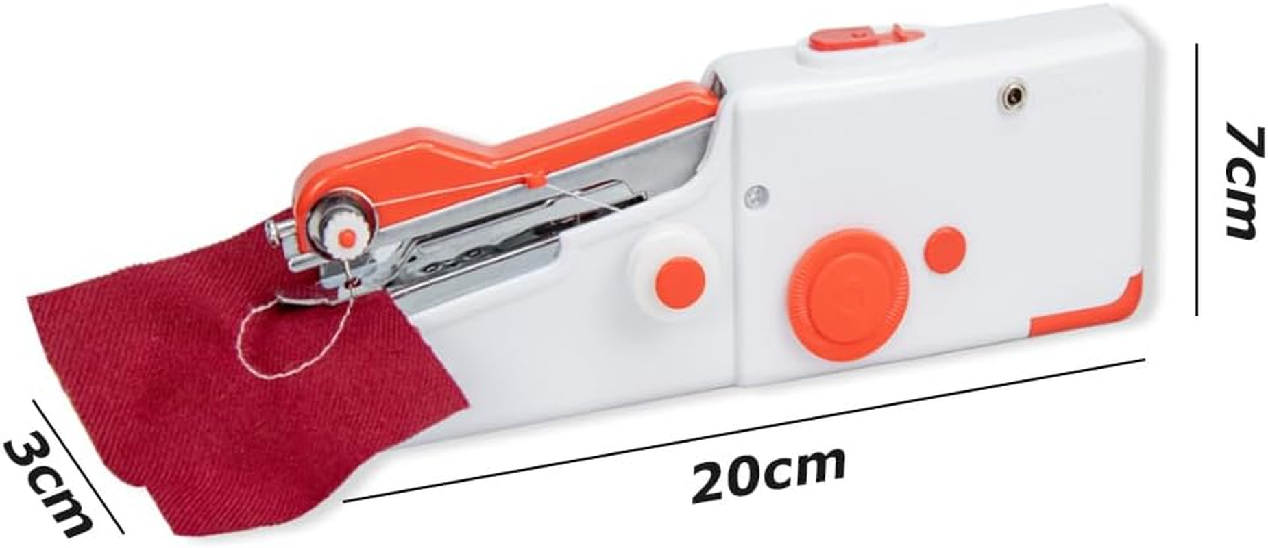 Handheld Sewing Machine,Mini Sewing Machine,Portable Sewing Device,Diy Sewing Machine,Lightweight Easy Operation,For Home Quick Repairing and Stitch Handicrafts image number 5
