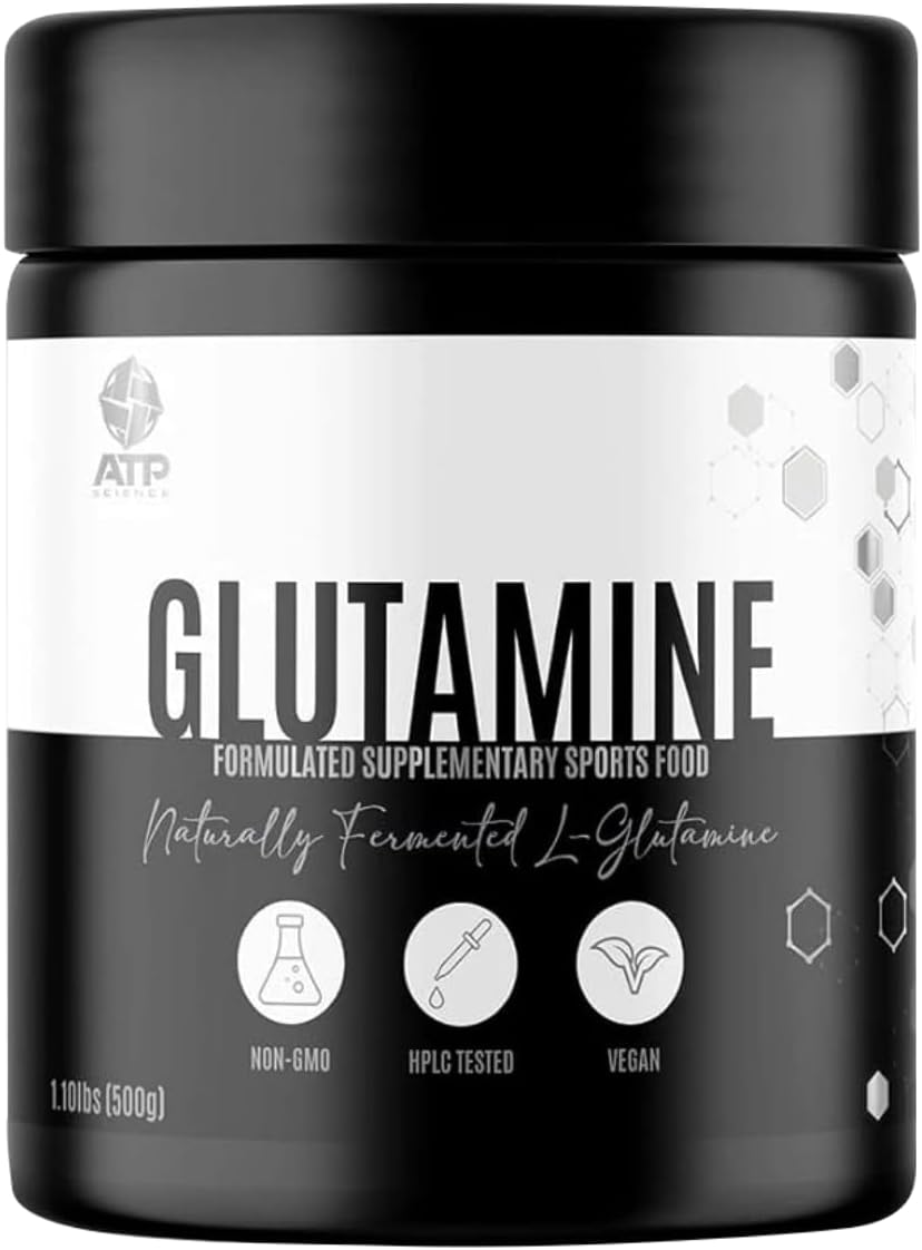 ATP Science L-Glutamine Pure Powder, Support Muscle Recovery and Immune System, Vegan, Gluten-Free, Gmo-Free, Sugar-Free, 500G image number 5