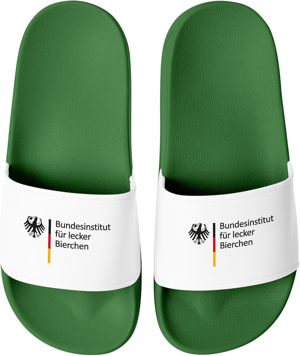 Moonworks Unisex Bathing Slippers with Print Federal Institute for Delicious Beer Printed Men Women Bathing Shoes Men Women Gift